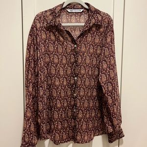 Zara blouse